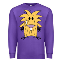Purple norbet angry beaver Premium Sweatshirt - artisFamous