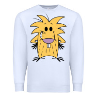 White norbet angry beaver Premium Sweatshirt - artisFamous