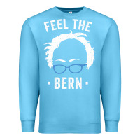 Ocean Blue bernie sanders for now Premium Sweatshirt - artisFamous