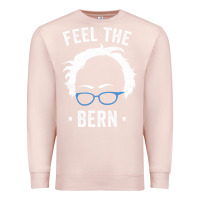 Pale Pink bernie sanders for now Premium Sweatshirt - artisFamous