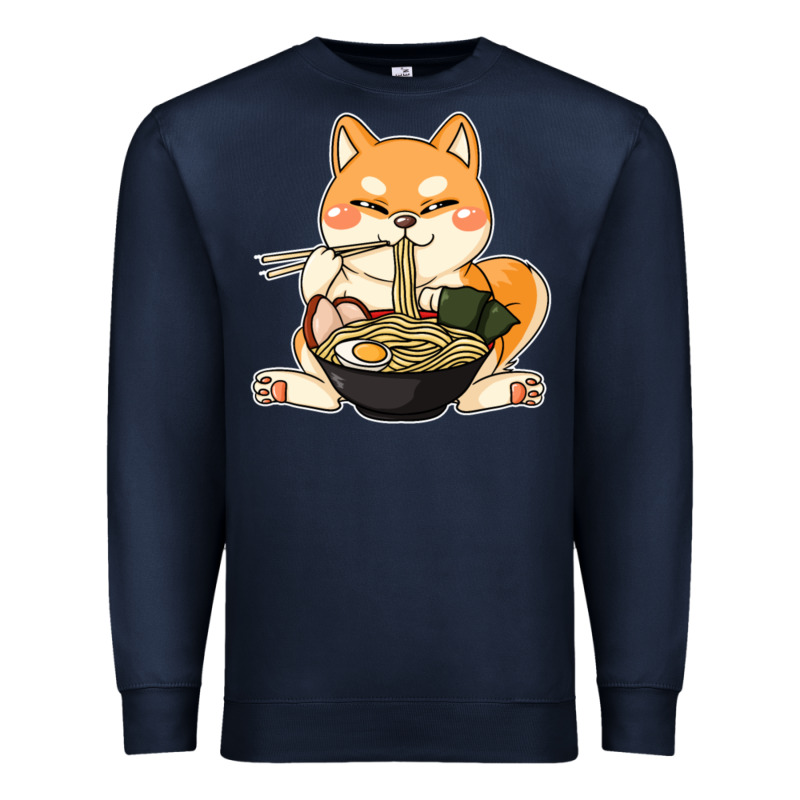 Shiba Inu Dog Ramen Premium Sweatshirt by artisFamous | Teevron