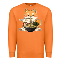 Carrot shiba inu dog ramen Premium Sweatshirt - artisFamous