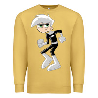 Antique Gold danny phantom run Premium Sweatshirt - artisFamous
