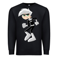 Black danny phantom run Premium Sweatshirt - artisFamous