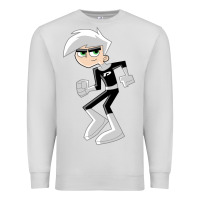 Dove Grey danny phantom run Premium Sweatshirt - artisFamous