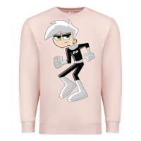 Pale Pink danny phantom run Premium Sweatshirt - artisFamous