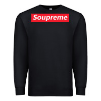 Black SOUPREME Premium Sweatshirt - artisFamous