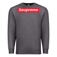 Charcoal Heather SOUPREME Premium Sweatshirt - artisFamous