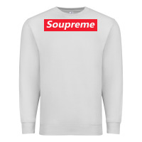 Dove Grey SOUPREME Premium Sweatshirt - artisFamous