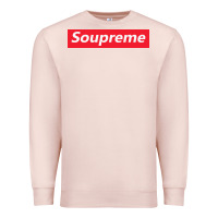 Pale Pink SOUPREME Premium Sweatshirt - artisFamous