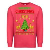 Cardinal merry christmas Premium Sweatshirt - artisFamous