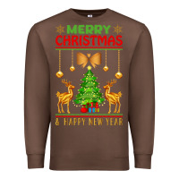 Chestnut merry christmas Premium Sweatshirt - artisFamous