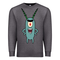 Charcoal Heather plankton Premium Sweatshirt - artisFamous