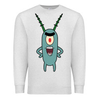 Oatmeal Heather plankton Premium Sweatshirt - artisFamous