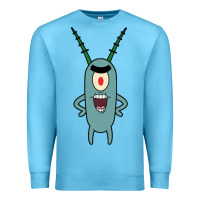 Ocean Blue plankton Premium Sweatshirt - artisFamous