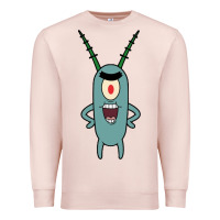 Pale Pink plankton Premium Sweatshirt - artisFamous