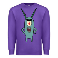 Purple plankton Premium Sweatshirt - artisFamous