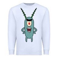 White plankton Premium Sweatshirt - artisFamous