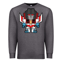 Charcoal Heather starscream chibi Premium Sweatshirt - artisFamous