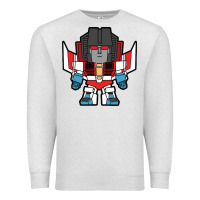 Oatmeal Heather starscream chibi Premium Sweatshirt - artisFamous
