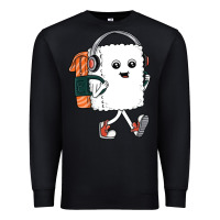Black sushi cool Premium Sweatshirt - artisFamous