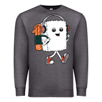 Charcoal Heather sushi cool Premium Sweatshirt - artisFamous