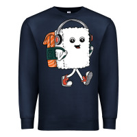 Navy sushi cool Premium Sweatshirt - artisFamous