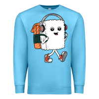 Ocean Blue sushi cool Premium Sweatshirt - artisFamous