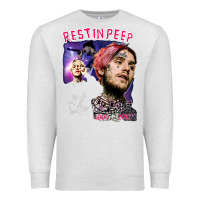 Oatmeal Heather lil peep Premium Sweatshirt - artisFamous