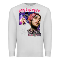 Dove Grey lil peep Premium Sweatshirt - artisFamous