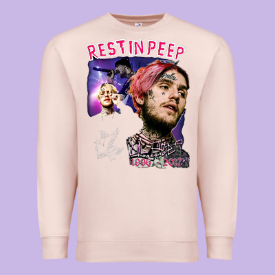 Lil Peep Premium Sweatshirt Designed By Artisfamous