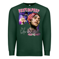 Sports Green lil peep Premium Sweatshirt - artisFamous