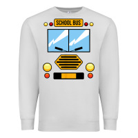 Dove Grey school bus costume cool halloween Premium Sweatshirt - artisFamous