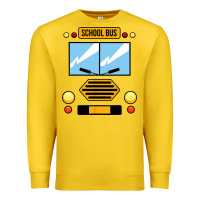Lemon school bus costume cool halloween Premium Sweatshirt - artisFamous