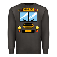 Smoke school bus costume cool halloween Premium Sweatshirt - artisFamous