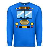 True Royal school bus costume cool halloween Premium Sweatshirt - artisFamous
