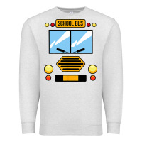 Oatmeal Heather school bus costume cool halloween Premium Sweatshirt - artisFamous