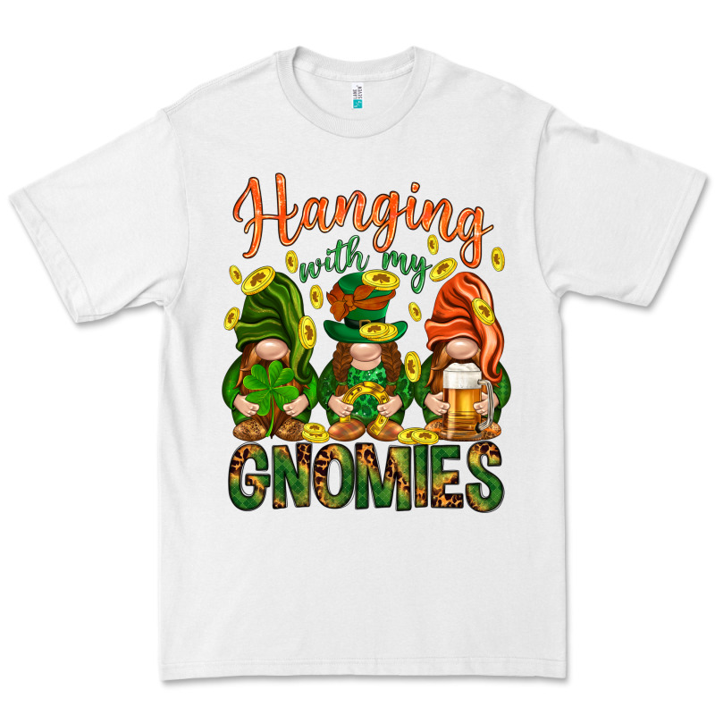 Hanging With My Gnomies Premium Tee by HowdyJamesFarm | Teevron