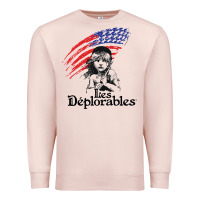 Pale Pink les deplorables Premium Sweatshirt - artisFamous