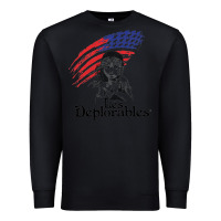 Black les deplorables Premium Sweatshirt - artisFamous