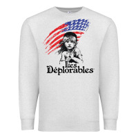 Oatmeal Heather les deplorables Premium Sweatshirt - artisFamous