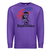 Purple les deplorables Premium Sweatshirt - artisFamous