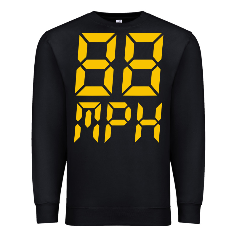 88mph Funny Premium Sweatshirt by artisFamous | Teevron