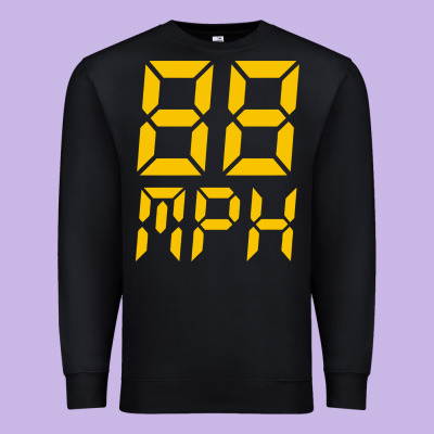 88mph Funny Premium Sweatshirt Designed By Artisfamous