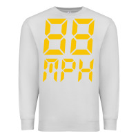 Dove Grey 88mph funny Premium Sweatshirt - artisFamous