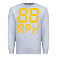 Heather Grey 88mph funny Premium Sweatshirt - artisFamous