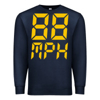 Navy 88mph funny Premium Sweatshirt - artisFamous