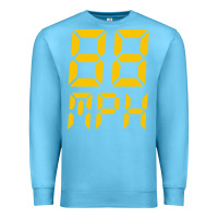 Ocean Blue 88mph funny Premium Sweatshirt - artisFamous
