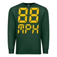 Sports Green 88mph funny Premium Sweatshirt - artisFamous