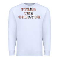 White TYLER, THE CREATOR Premium Sweatshirt - artisFamous